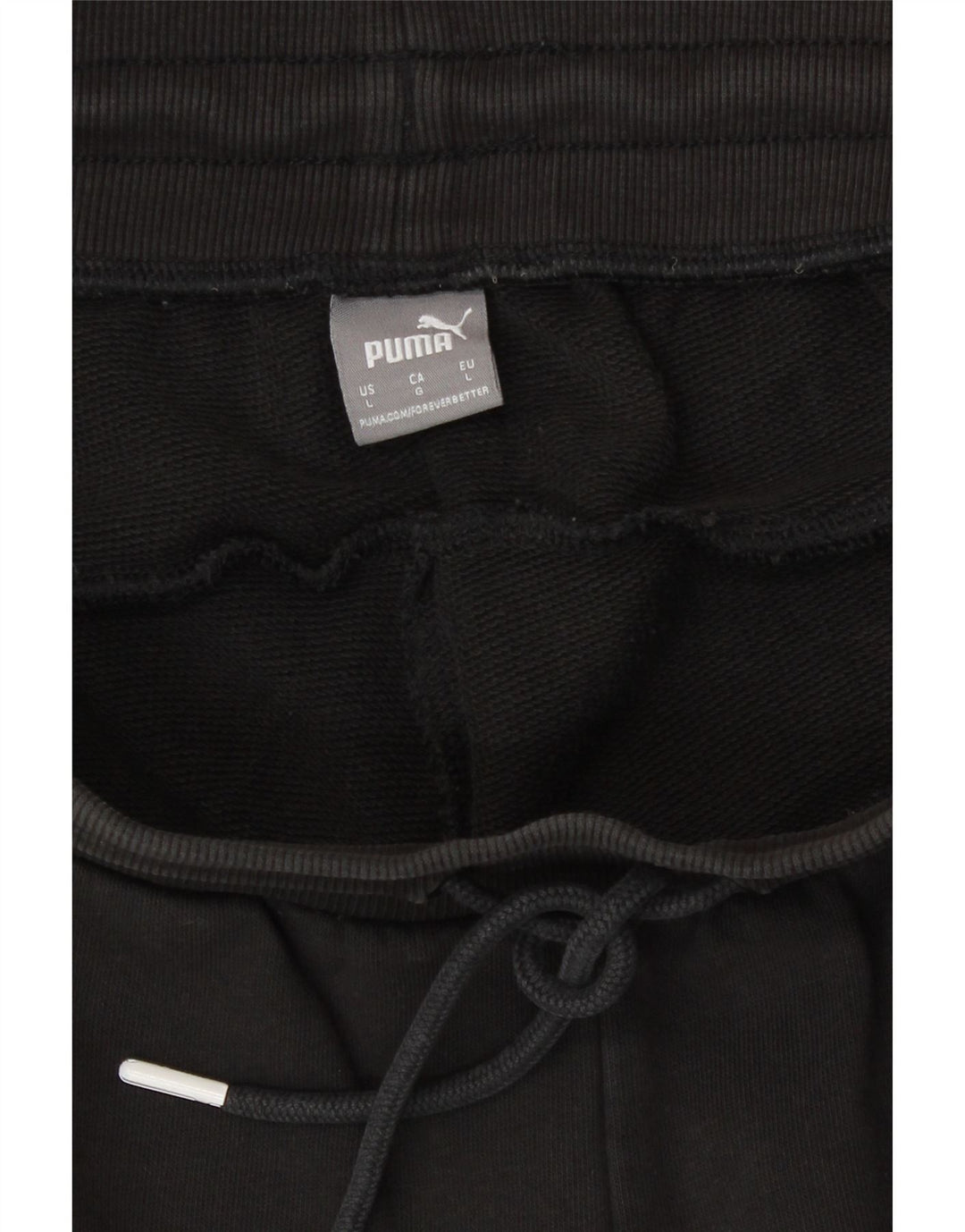 Puma Womens Graphic Sport Shorts Large Black