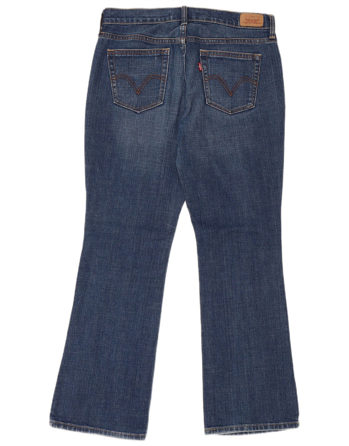 Levi's Womens 515 Bootcut Jeans US 8 Medium W32 L29 Blue Cotton