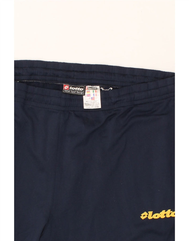 LOTTO Mens Tracksuit Trousers UK 40/42 Medium  Navy Blue Polyester Vintage Lotto and Second-Hand Lotto from Messina Hembry 