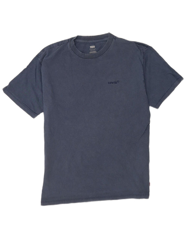 Levi's Herre Vintage Fit T-shirt Top Medium Navy Blue