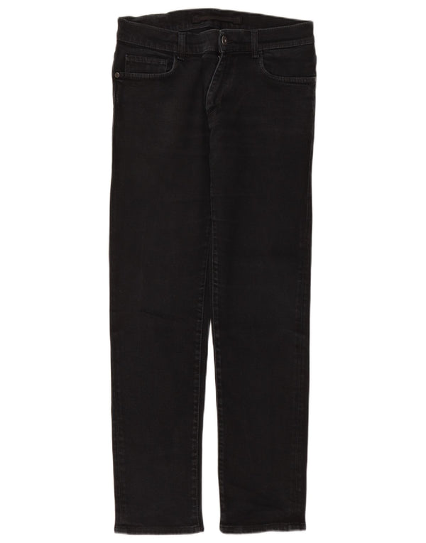 Trussardi Mens Straight Jeans W34 L30 Black