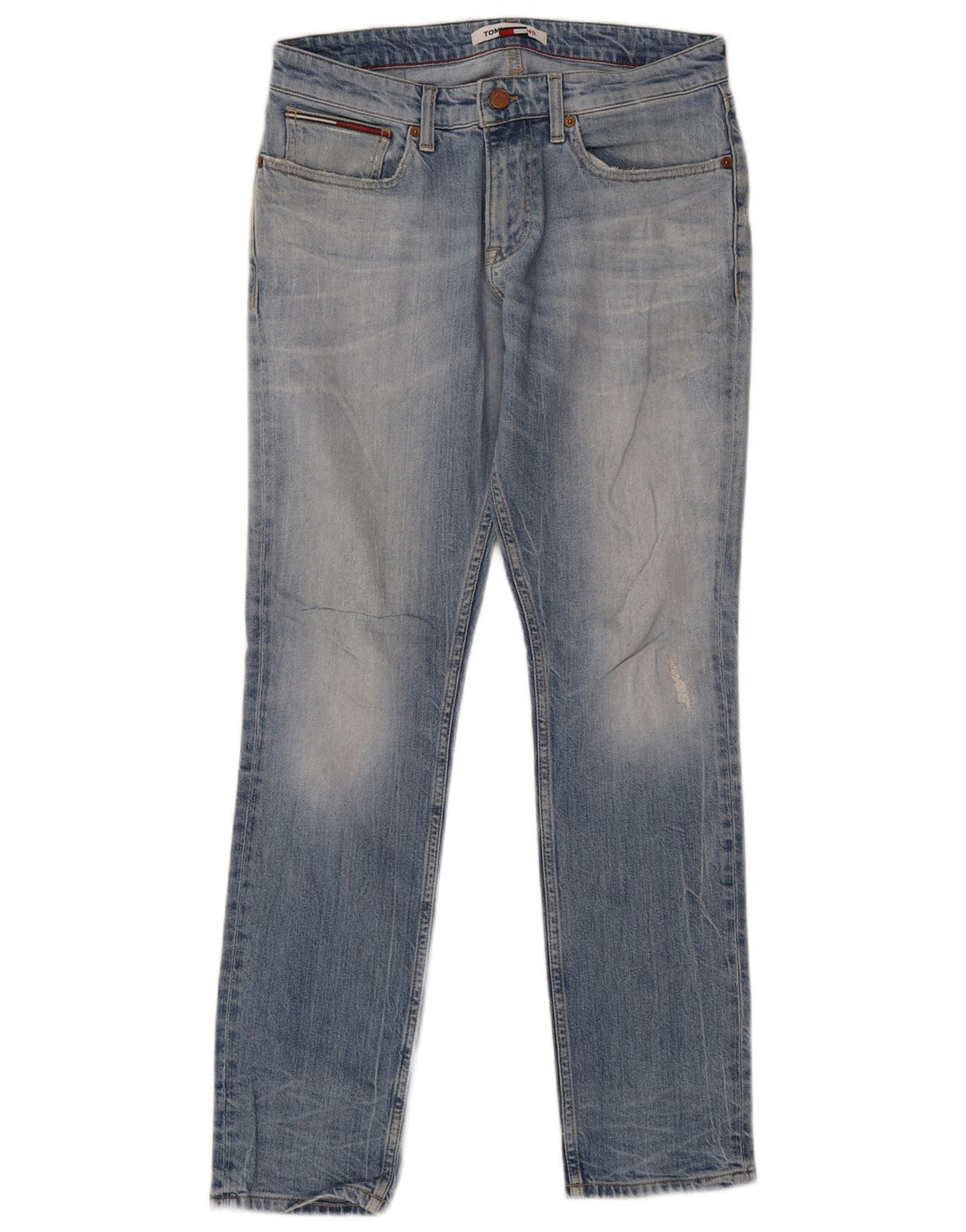 Tommy Hilfiger Damen Slim Jeans W30 L32 Blau