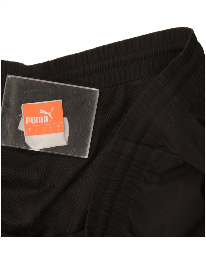 Puma Mens Tracksuit Trousers Joggers Large Black