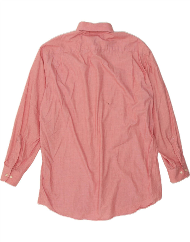 HUGO BOSS Mens Shirt Size 43 Large Red Cotton Vintage Hugo Boss and Second-Hand Hugo Boss from Messina Hembry 