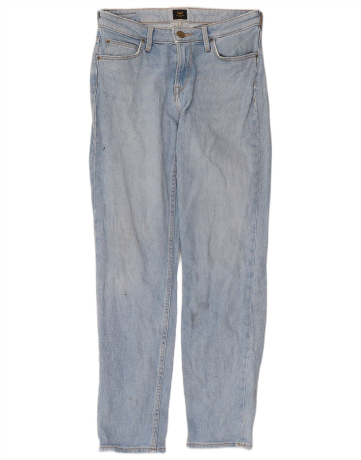 LEE Womens Elly Slim Jeans W26 L28 Blue Cotton