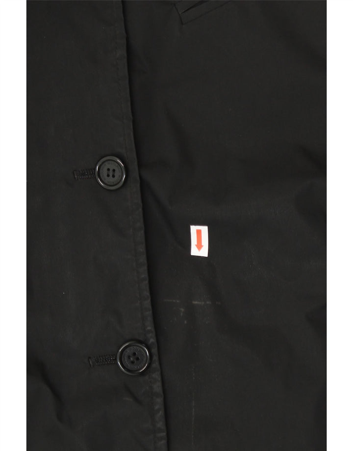 WOOLRICH Womens Padded Jacket UK 18 XL Black Polyester Vintage Woolrich and Second-Hand Woolrich from Messina Hembry 