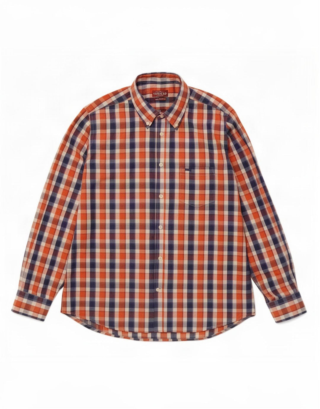 Carrera Mens Regular Fit Shirt XL Multicoloured Check Cotton