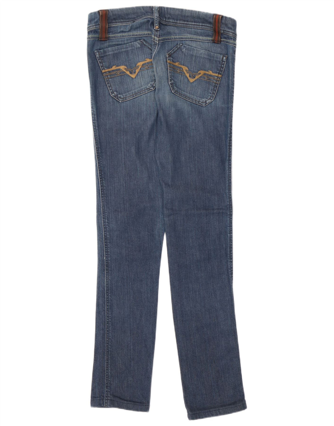 Diesel Womens Slim Jeans W27 L31 Blue Cotton