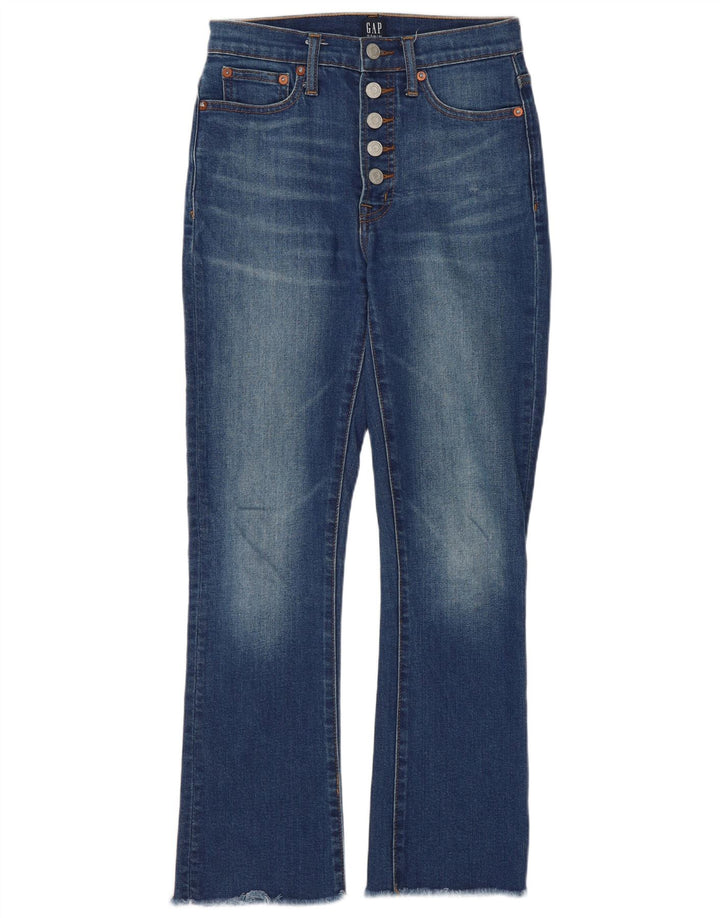Gap Womens Cropped Jeans IT 42/44 Medium W28 L26 Blue Cotton