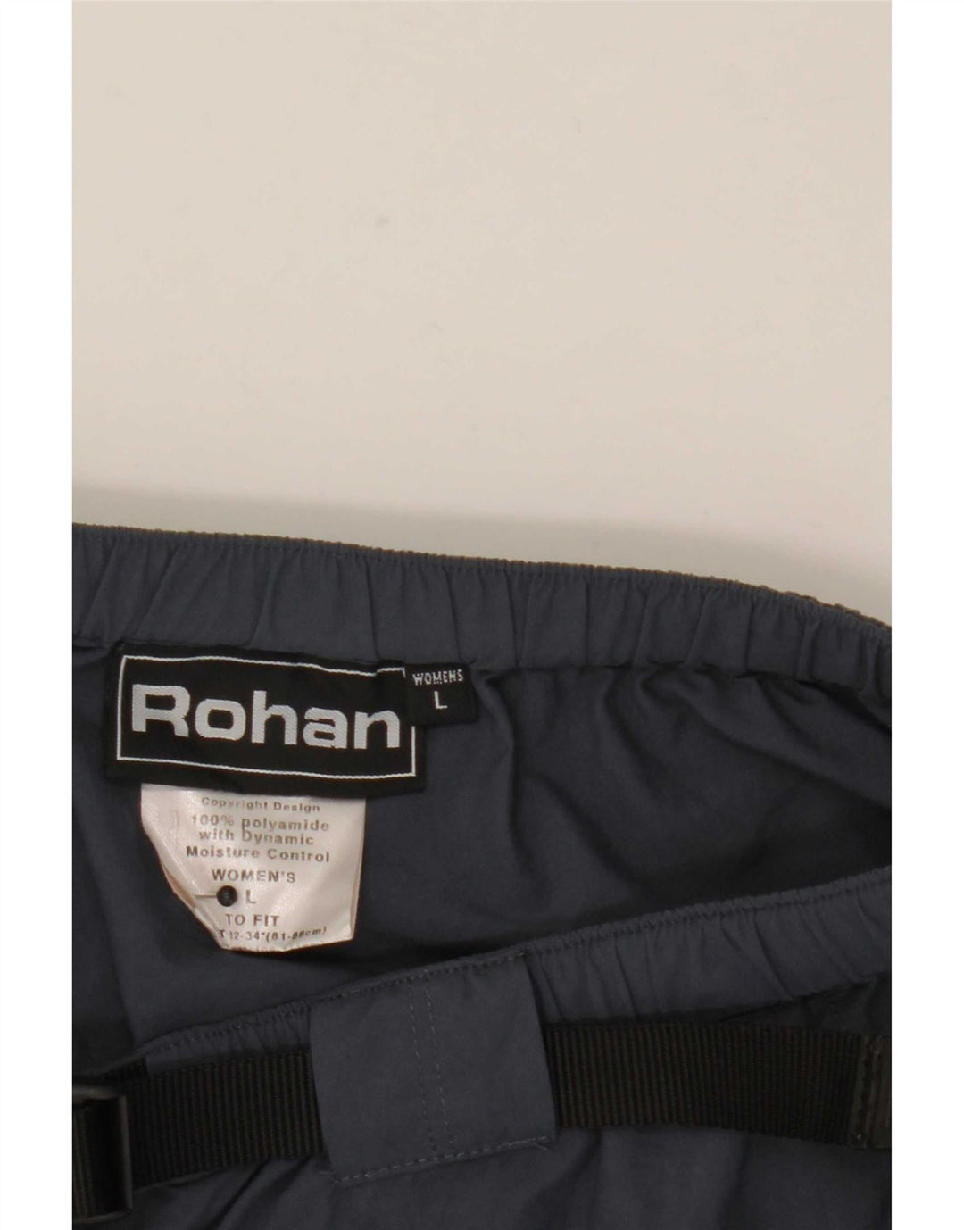 Rohan Womens Hiking Trousers Large W32 L31 Grey Polyamide