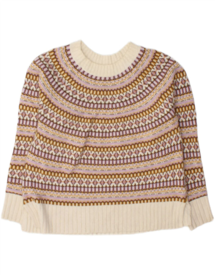 Fat Face Pull col bateau pour femme UK 12 Medium Multicolore