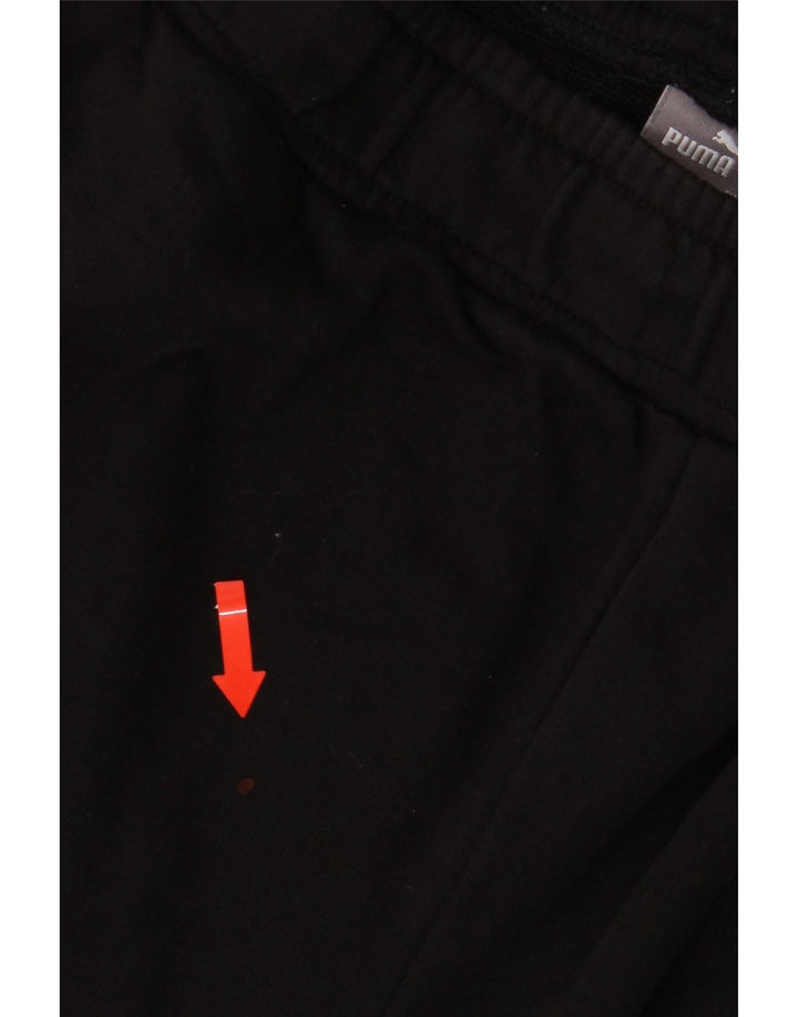 PUMA Mens Graphic Tracksuit Trousers Joggers Large Black Vintage Puma and Second-Hand Puma from Messina Hembry 