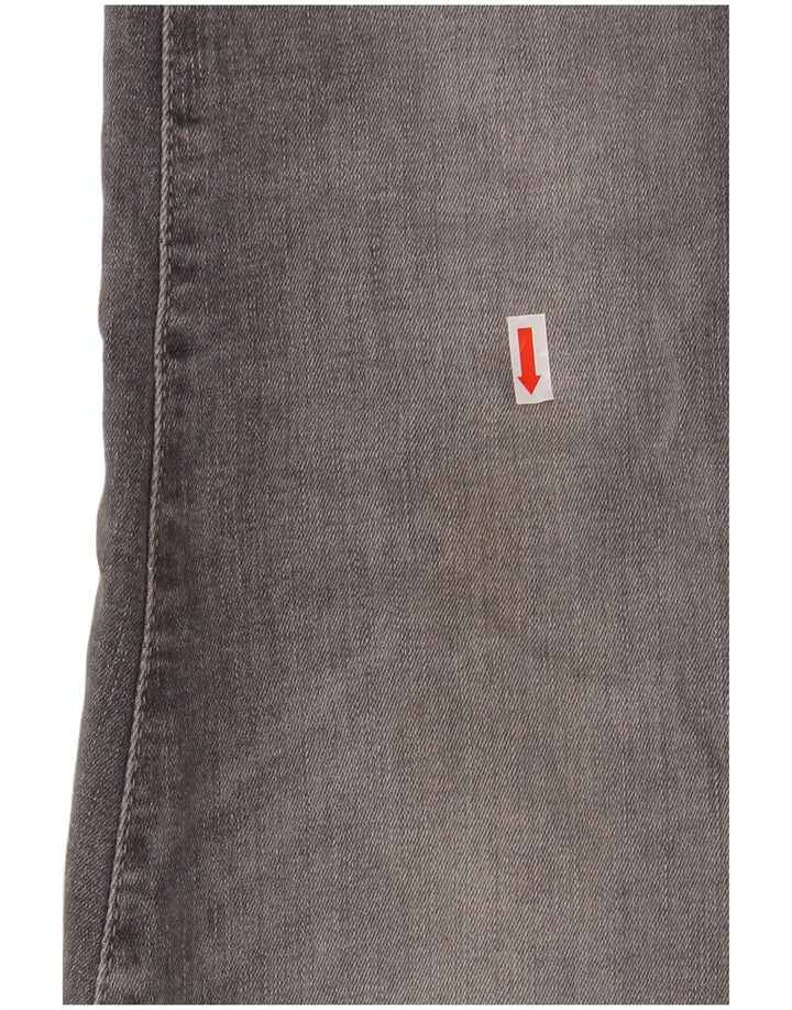 JACK & JONES Mens Slim Jeans W28 L30 Grey Cotton