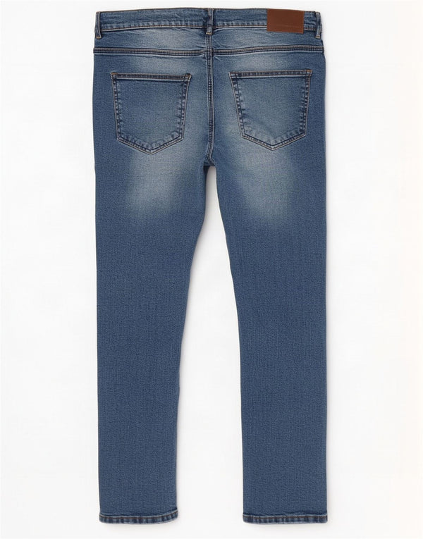 French Connection Mens Slim Jeans W32 L30 Blue Cotton