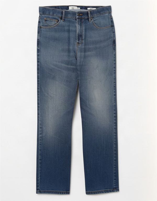 Marks & Spencer Mens Stormwear Straight Jeans W34 L31 Blue Cotton