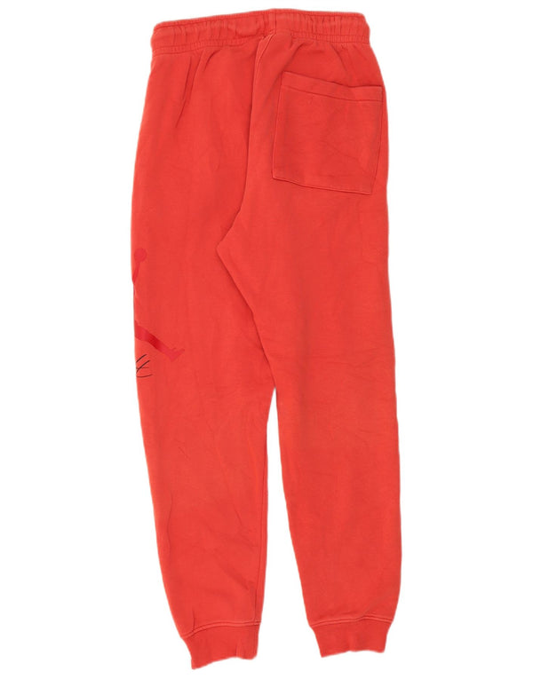 Jordan Mens Graphic Tracksuit Trousers Joggers XS Red Cotton