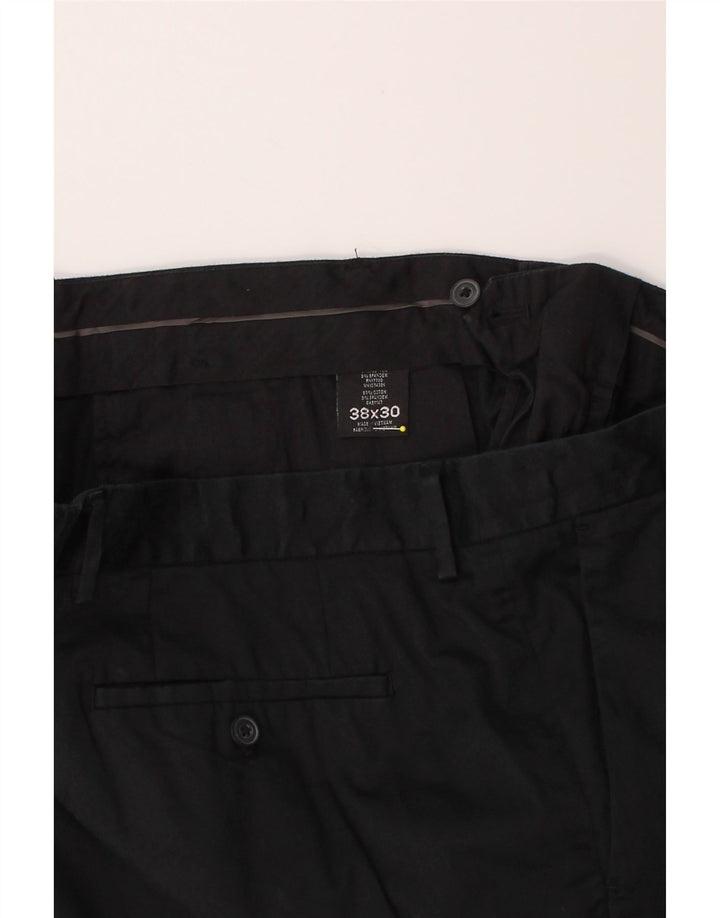 MOSSIMO Mens Slim Chino Trousers  W38 L30 Black Cotton Vintage Mossimo and Second-Hand Mossimo from Messina Hembry 