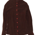 Vintage dameskjortebluse UK 12 Medium Brun