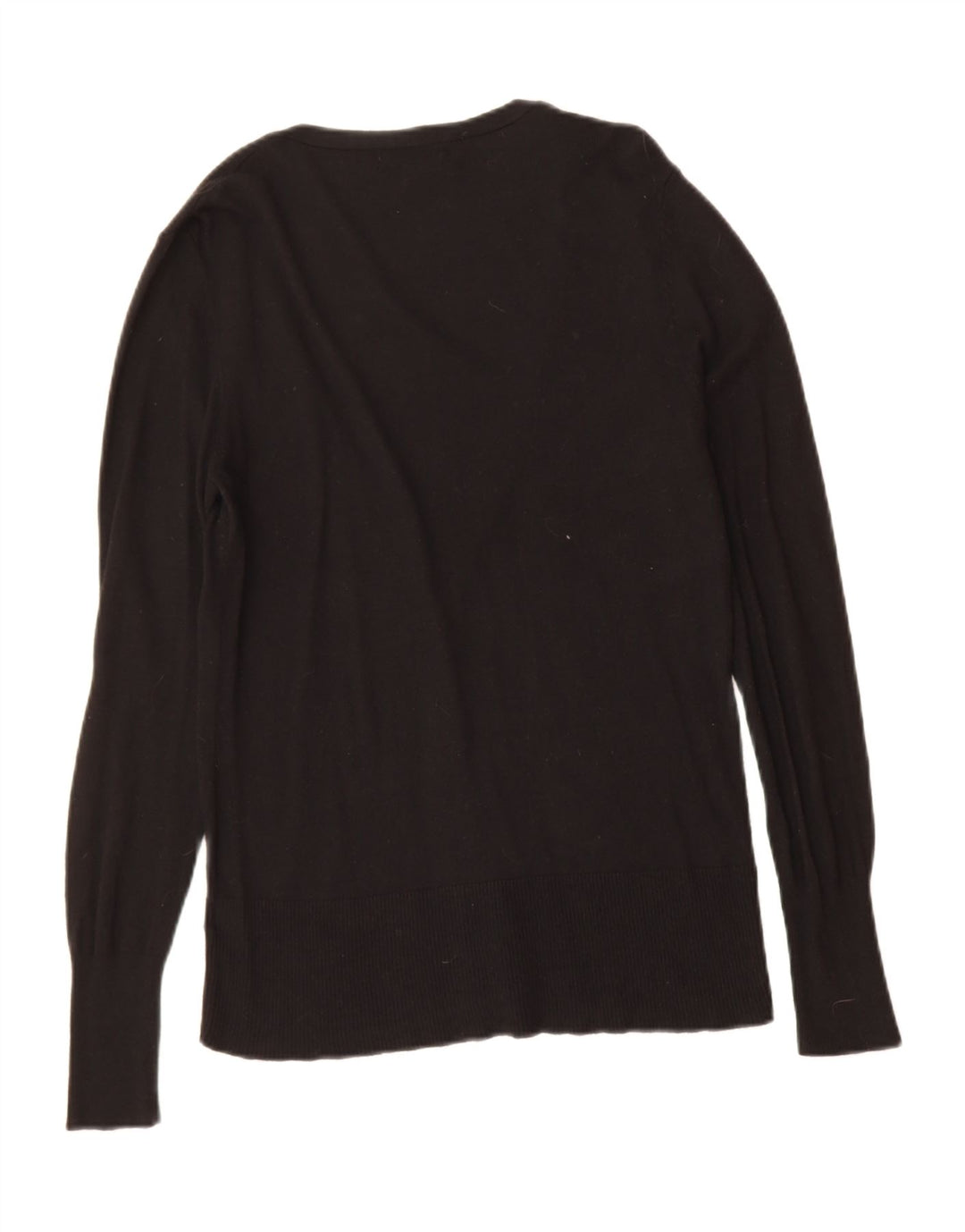 MOSSIMO Womens Cardigan Sweater UK 12 Medium Black Nylon Vintage Mossimo and Second-Hand Mossimo from Messina Hembry 