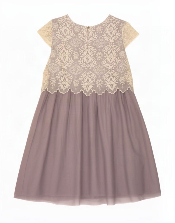 Abito a trapezio da donna Sisley UK 8 piccolo floreale viola
