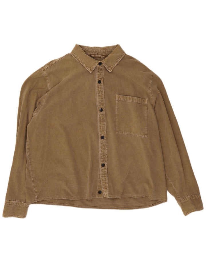 Zara Mens Shirt XL Brown