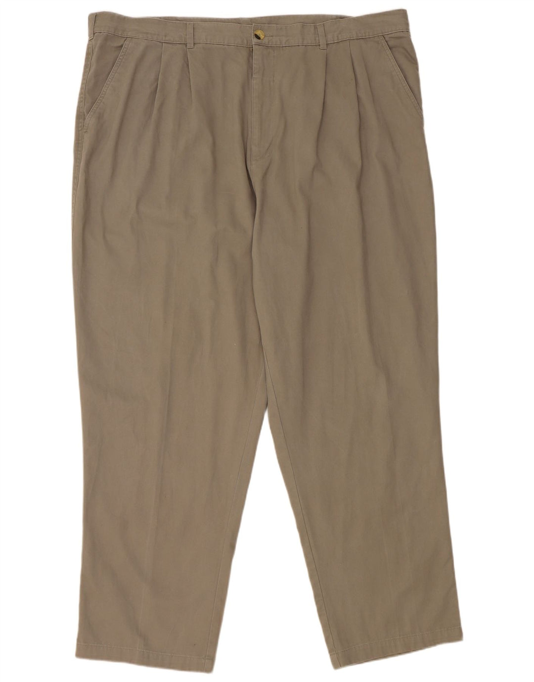 Essentials Herre Pegged Chino Bukser W46 L30 Grå Bomuld