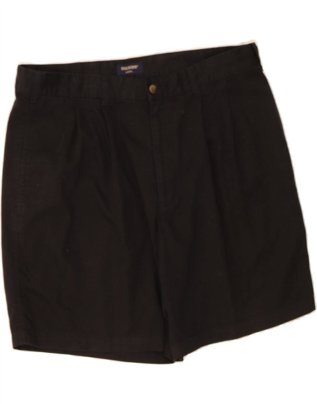 DOCKERS Womens Khakis Pegged Chino Shorts W36 XL Black Vintage Dockers and Second-Hand Dockers from Messina Hembry 