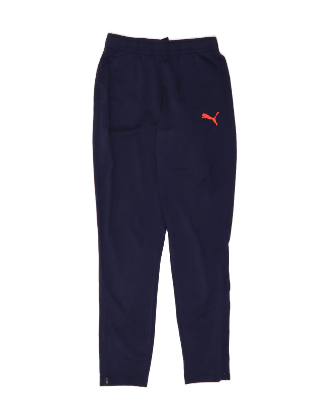 PUMA Boys Tracksuit Trousers 13-14 Years  Navy Blue Polyester Vintage Puma and Second-Hand Puma from Messina Hembry 