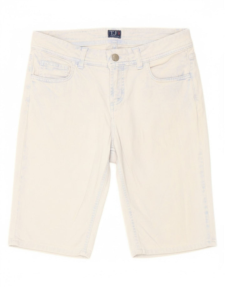 TRUSSARDI Womens Denim Shorts W27 Small Blue Cotton Vintage Trussardi and Second-Hand Trussardi from Messina Hembry 