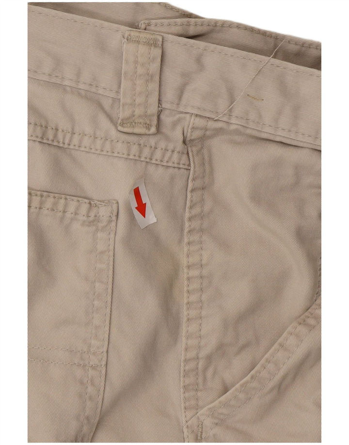 Wrangler Mens Cargo Shorts W38 XL Beige Cotton