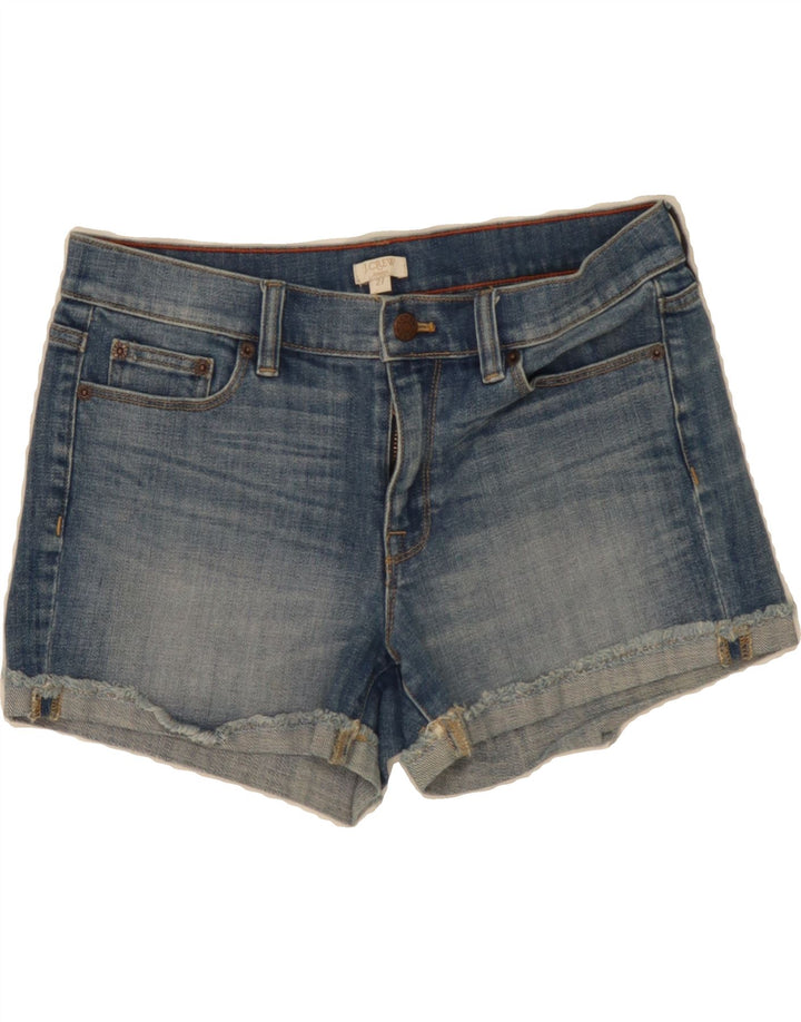 J. CREW Womens Denim Shorts W27 Small Blue Cotton Vintage J. Crew and Second-Hand J. Crew from Messina Hembry 