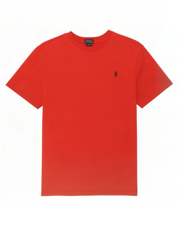 Polo Ralph Lauren T-shirt da ragazzo Top 14-15 anni Large in cotone rosso
