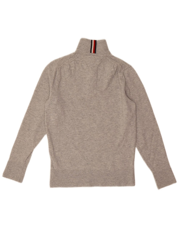 Ανδρικό πουλόβερ με φερμουάρ Tommy Hilfiger XS Γκρι μαλλί