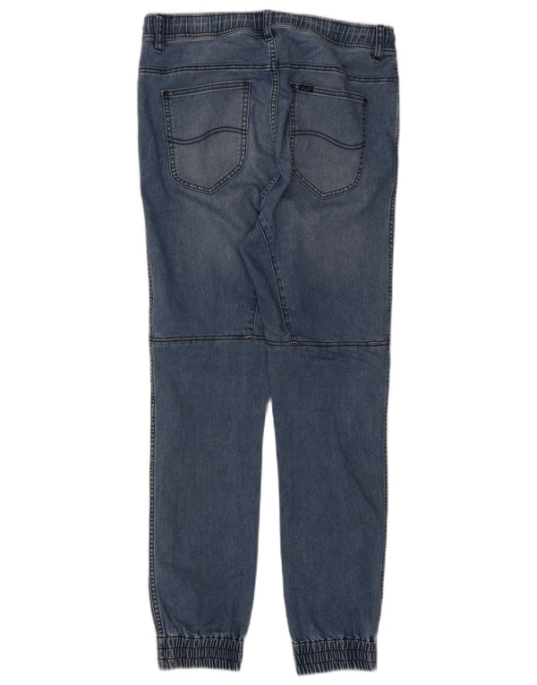 Vaqueros Lee Joggers Slim para Mujer Medium W30 L29 Algodón Azul