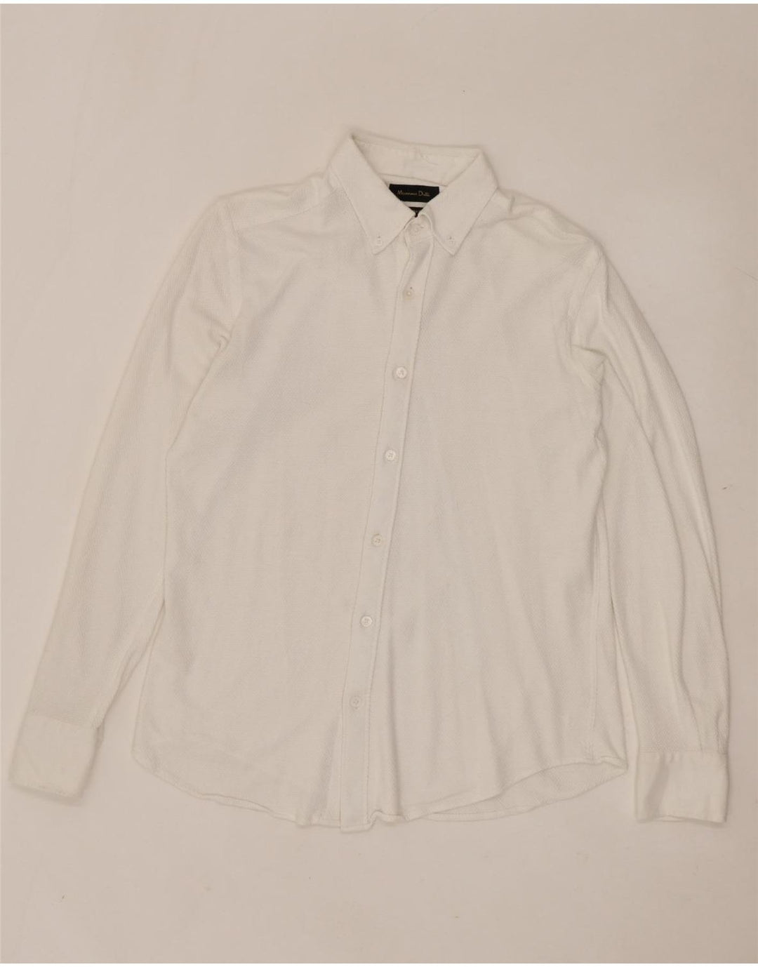 MASSIMO DUTTI Mens Shirt Medium White