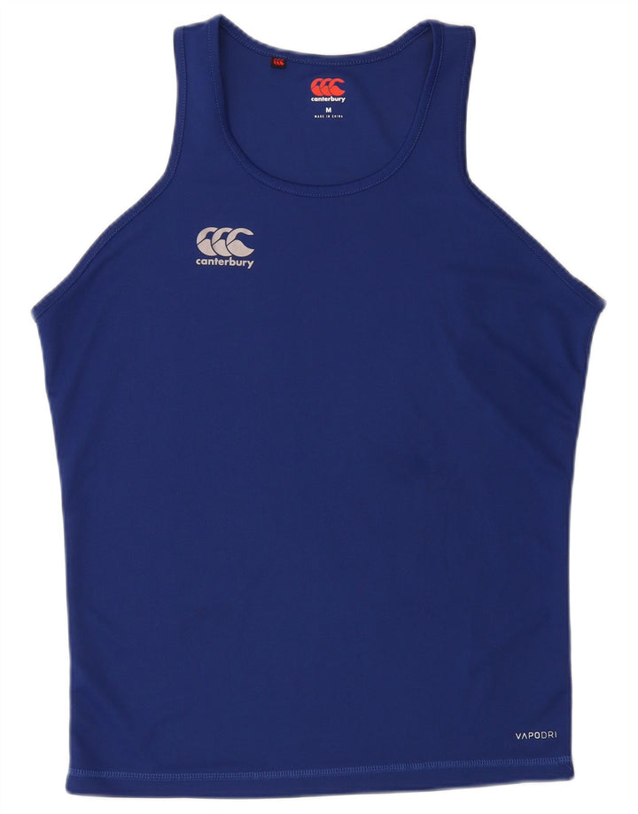 Canterbury Mens Vest Top Medium Blue Sports