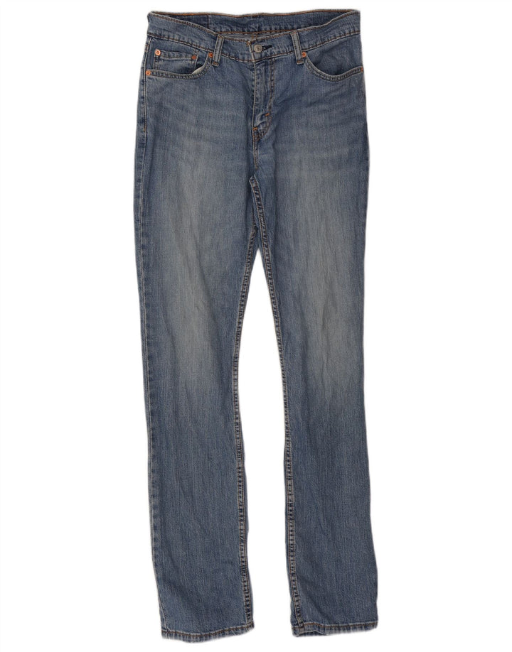 LEVI'S Mens 511 Slim Jeans W32 L34 Blue Cotton