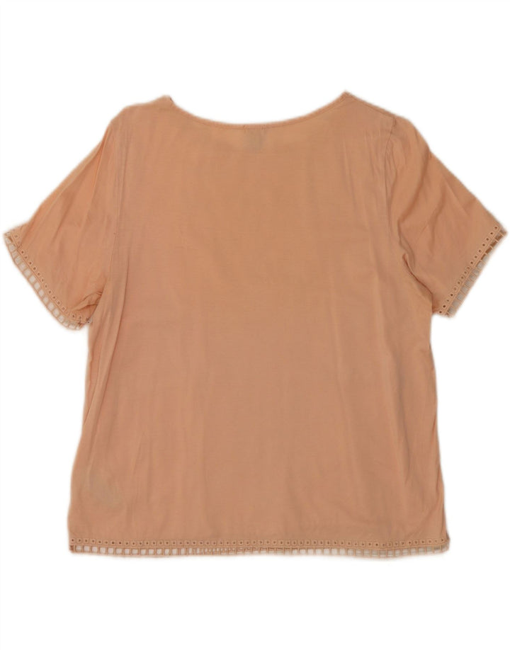 J. Crew Womens Blouse Top UK 14 Medium Pink Floral