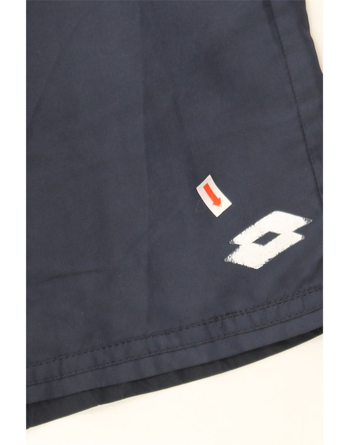 LOTTO Mens Sport Shorts Medium  Navy Blue Vintage Lotto and Second-Hand Lotto from Messina Hembry 