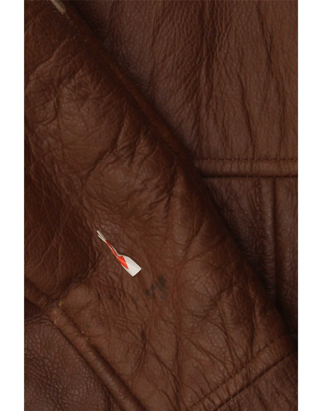 Vintage Ανδρικό Shearling Jacket IT 52 XL Καφέ Δερμάτινο