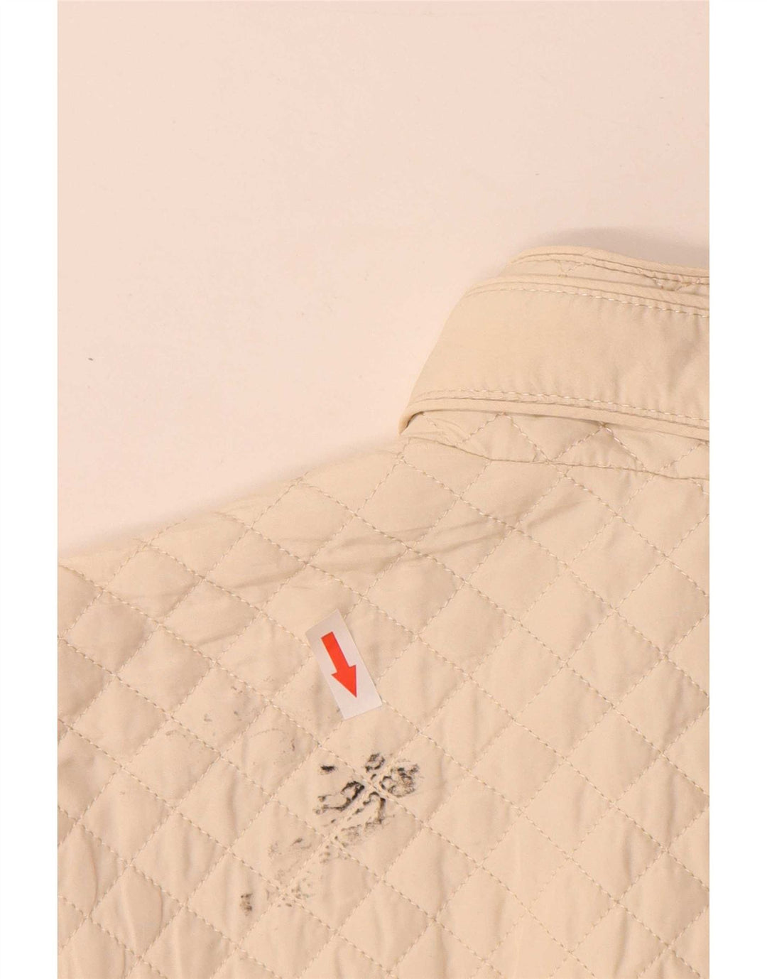 Zara Damen Steppjacke UK 16 Large Beige Polyester