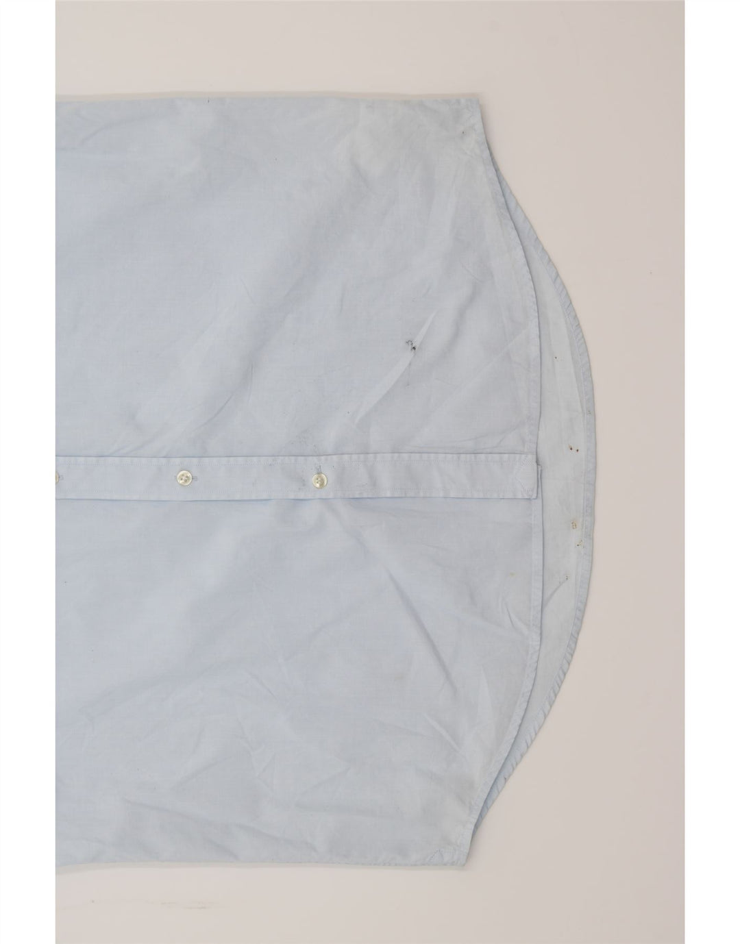 LACOSTE Mens Short Sleeve Shirt Size 40 Medium Blue Cotton Vintage Lacoste and Second-Hand Lacoste from Messina Hembry 
