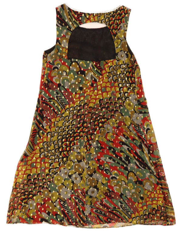 Ärmelloses A-Linien-Kleid für Damen von Monsoon, Größe S, mehrfarbig, Seide