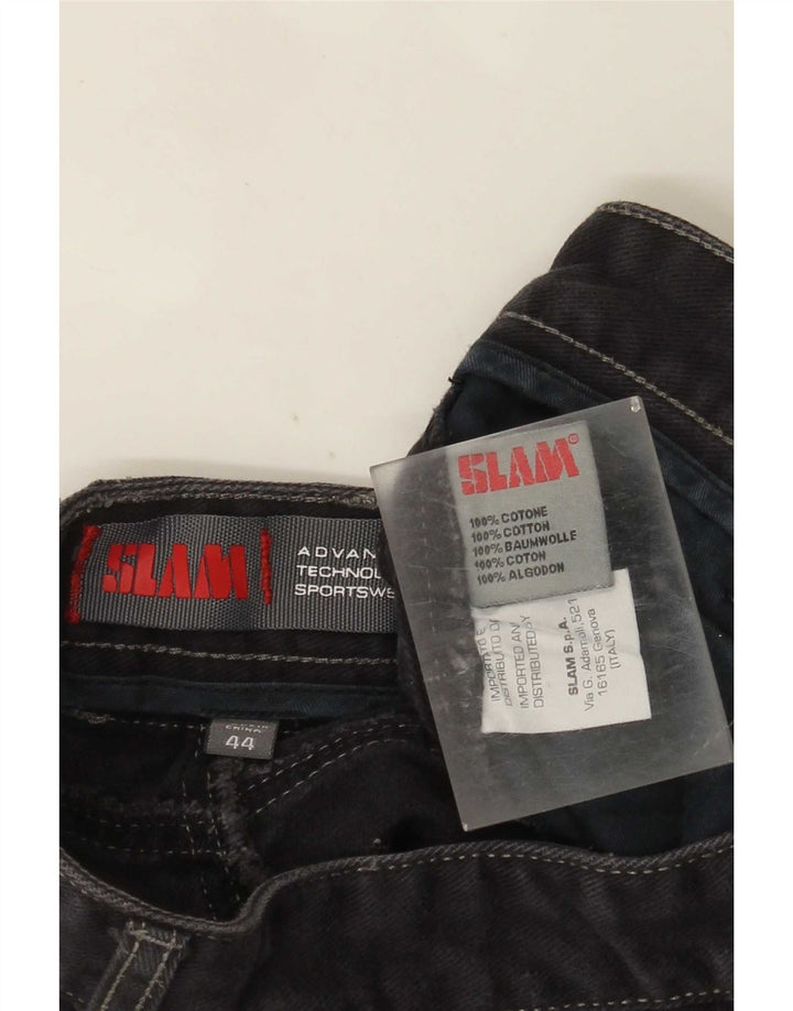 Slam Jean droit femme IT 44 Medium W30 L33 gris coton