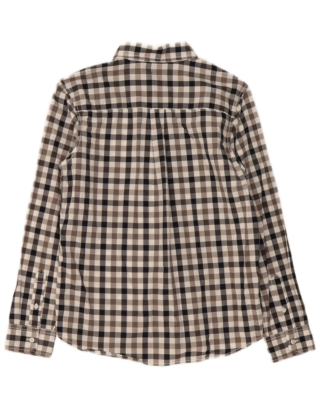 Benetton Boys Shirt 11-12 Years Multicoloured Check