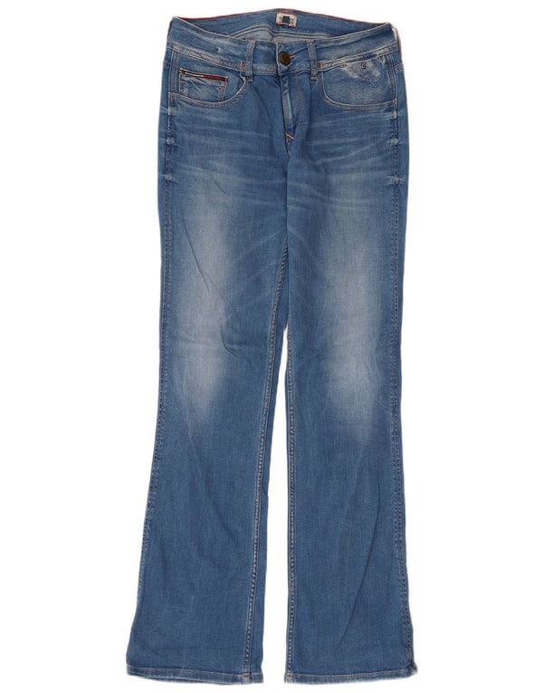 Tommy Hilfiger Damen Bootcut Jeans W31 L32 Blaue Baumwolle