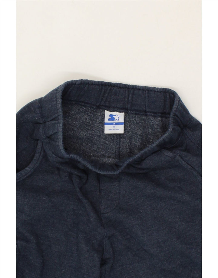 STARTER Boys Cargo Tracksuit Trousers 7-8 Years Medium  Navy Blue Cotton Vintage Starter and Second-Hand Starter from Messina Hembry 