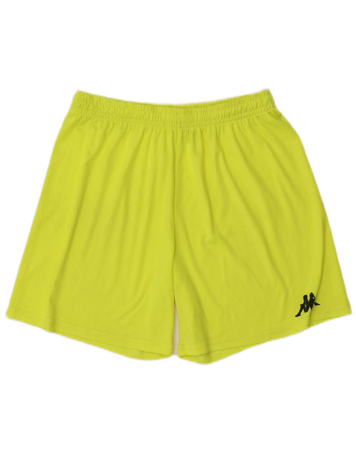 KAPPA Herre Sportshorts XL Gul Polyester