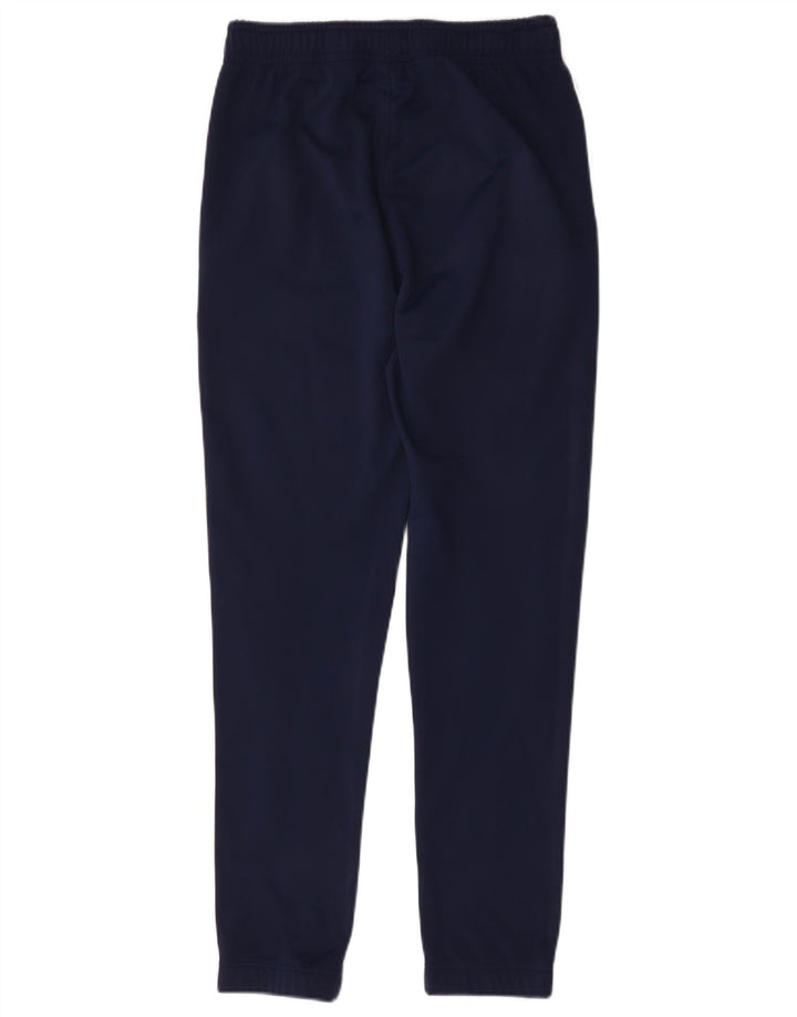 Nike Womens Tracksuit Trousers UK 10 Small Navy Blue Polyester
