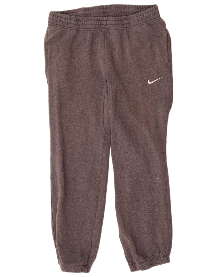 Nike Mens Tracksuit Trousers Joggers Medium Grey Cotton